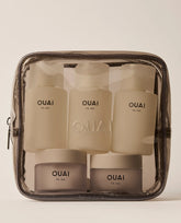 OUAI To Go Refillable Travel Bottle Kit