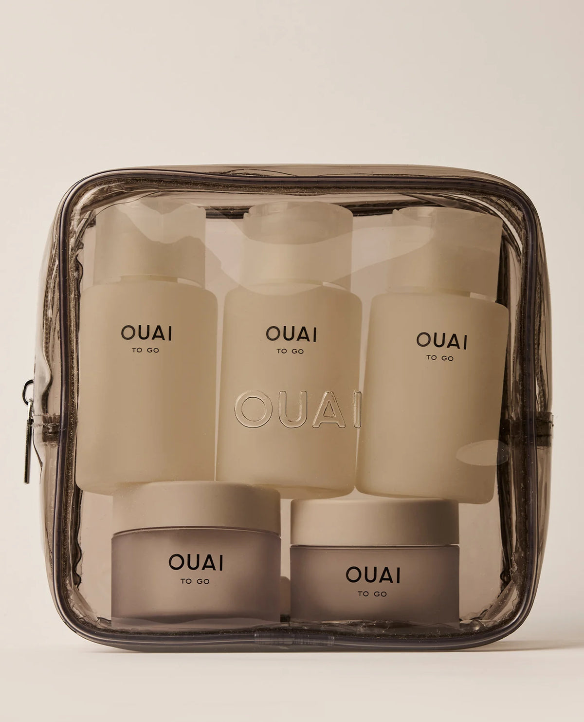OUAI To Go Refillable Travel Bottle Kit